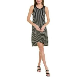 CAbi ATC Wink Dress Black/White L #5946 NWOT